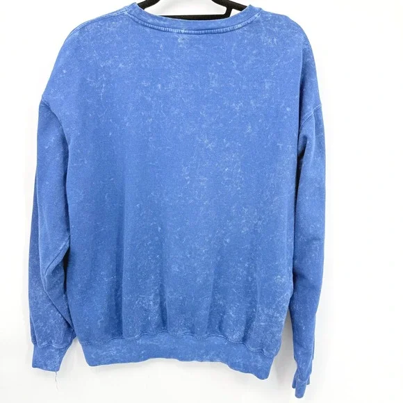 KAUAI HAWAII Graphic Sweatshirt Large Retro Oversized Crewneck Mineral Wash - Picture 2 of 7